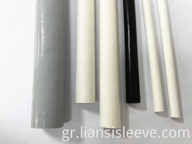 Silicone fiberglass sleeve